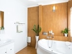 The bathroom can be improved with the help of a few minimalist styling tips. 