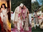 Brinda Sharma and Shresth Gautam's wedding look.(vogueindia/Instagram)