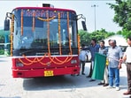 The bus served for 15 years, from September 2011, and ran 9,27,951.9 km.