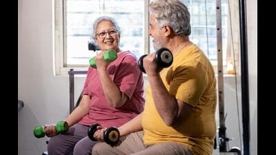 Exercise helps keep our bones strong. Brisk walking, climbing stairs and dancing are useful. Resistance or strength training is particularly important because stronger muscles improve balance and help protect against falls. (Shutterstock) Exercise helps keep our bones strong. Brisk walking, climbing stairs and dancing are useful. Resistance or strength training is particularly important because stronger muscles improve balance and help protect against falls. (Shutterstock)