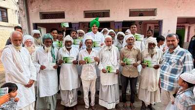 First-ever samman diwas rally in Muslim-dominated region marks attempt to revive old network. (HT Photo) First-ever samman diwas rally in Muslim-dominated region marks attempt to revive old network. (HT Photo)