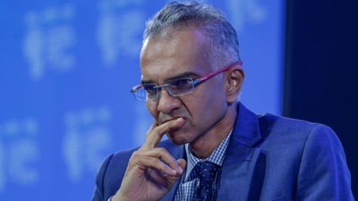 Dilip Asbe, chief executive officer of National Payments Corporation of India (NPCI). (Bloomberg)