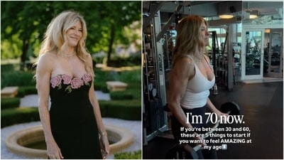 Carrie Sisson shared five things to start now if you want to thrive at her age, and her top rule is that muscle is like an insurance policy for ageing. (Instagram/ carrielynnsisson) Carrie Sisson shared five things to start now if you want to thrive at her age, and her top rule is that muscle is like an insurance policy for ageing. (Instagram/ carrielynnsisson)