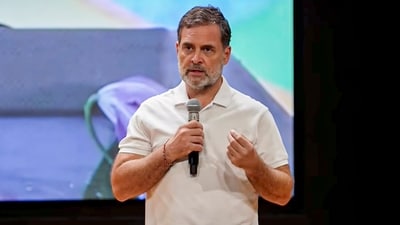 Rahul Gandhi said that he had given a dissent note during the CEC appointment process, , saying it should be independent and free from executive control. (X/ @IndianNationalCongress)