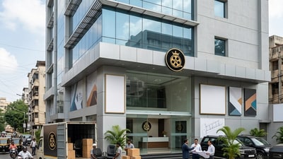 Sajid Nadiadwala’s production house, Nadiadwala Grandson Entertainment Private Limited, has leased two office premises in Mumbai’s Andheri West for 11 months at a total rent of ₹55 lakh (Photo for representational purposes only) (Gemini-generated photo) Sajid Nadiadwala’s production house, Nadiadwala Grandson Entertainment Private Limited, has leased two office premises in Mumbai’s Andheri West for 11 months at a total rent of ₹55 lakh (Photo for representational purposes only) (Gemini-generated photo)