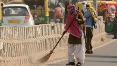 The task force chairman directed officials to regularly monitor sanitation works and take time-bound corrective measures wherever deficiencies were found. (HT Archive) The task force chairman directed officials to regularly monitor sanitation works and take time-bound corrective measures wherever deficiencies were found. (HT Archive)