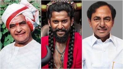 Nani's The Paradise features lookalikes of Sr NTR and KCR. Nani's The Paradise features lookalikes of Sr NTR and KCR.