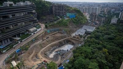 iMumbai, India - September 12, 2026: Powai Residents have opposed a 13.40 meter DP road , they say it will effected the Pramod Mahajan Garden through which the road is to go in mumbai, India, on Saturday, September 12, 2026. (Photo by Satish Bate/ Hindustan Times) (Hindustan Times)