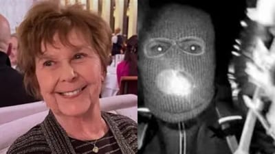The masked man or 'porch guy' is the closest to a suspect the public knows in the Nancy Guthrie kidnapping case. (X/@USBornNRaised, X/@CoffindafferFBI) The masked man or 'porch guy' is the closest to a suspect the public knows in the Nancy Guthrie kidnapping case. (X/@USBornNRaised, X/@CoffindafferFBI)