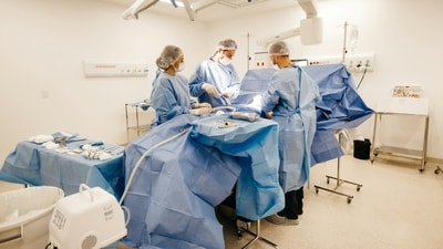 Patients in the rich world are more likely to go under the knife—about 60% of people in England are expected to undergo surgery at least once in their lifetime (Unsplash) Patients in the rich world are more likely to go under the knife—about 60% of people in England are expected to undergo surgery at least once in their lifetime (Unsplash)