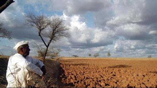 A grim drought-like situation in over two-thirds of Maharashtra’s districts.