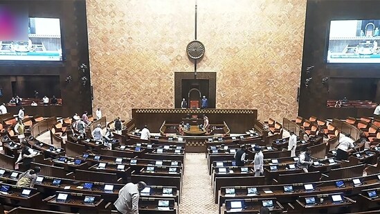 If cross-voting does indeed take centre stage, it could be a replay of the February 2024 Rajya Sabha election when the BJP stunned the SP by bagging eight seats (Sansad TV)