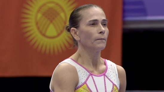 Oksana Chusovitina competed in her seventh Asian Games in the 2026 edition. 