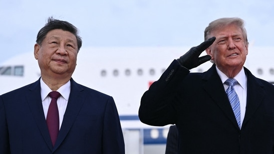 Xi-Trump meeting highlights growing US-China AI and technology rivalry (Photo by Brendan SMIALOWSKI / AFP)
