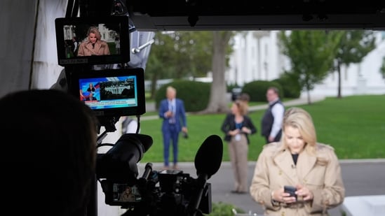 CNN Senior Reporter Betsy Klein reports from the White House on Thursday, Sept. 24, 2026. (AP Photo/Alex Brandon)