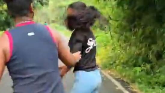 The video surfaced on Wednesday evening.