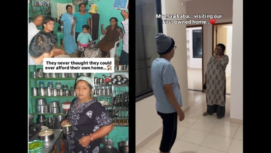 Harish Thakur recently shared a video of his new home on Instagram.