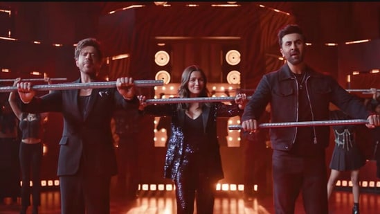 Shah Rukh Khan, Alia Bhatt and Ranbir Kapoor in a new ad.