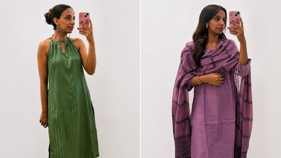 Tried and tested: I wore 2 affordable kurta sets to work, one was my favourite