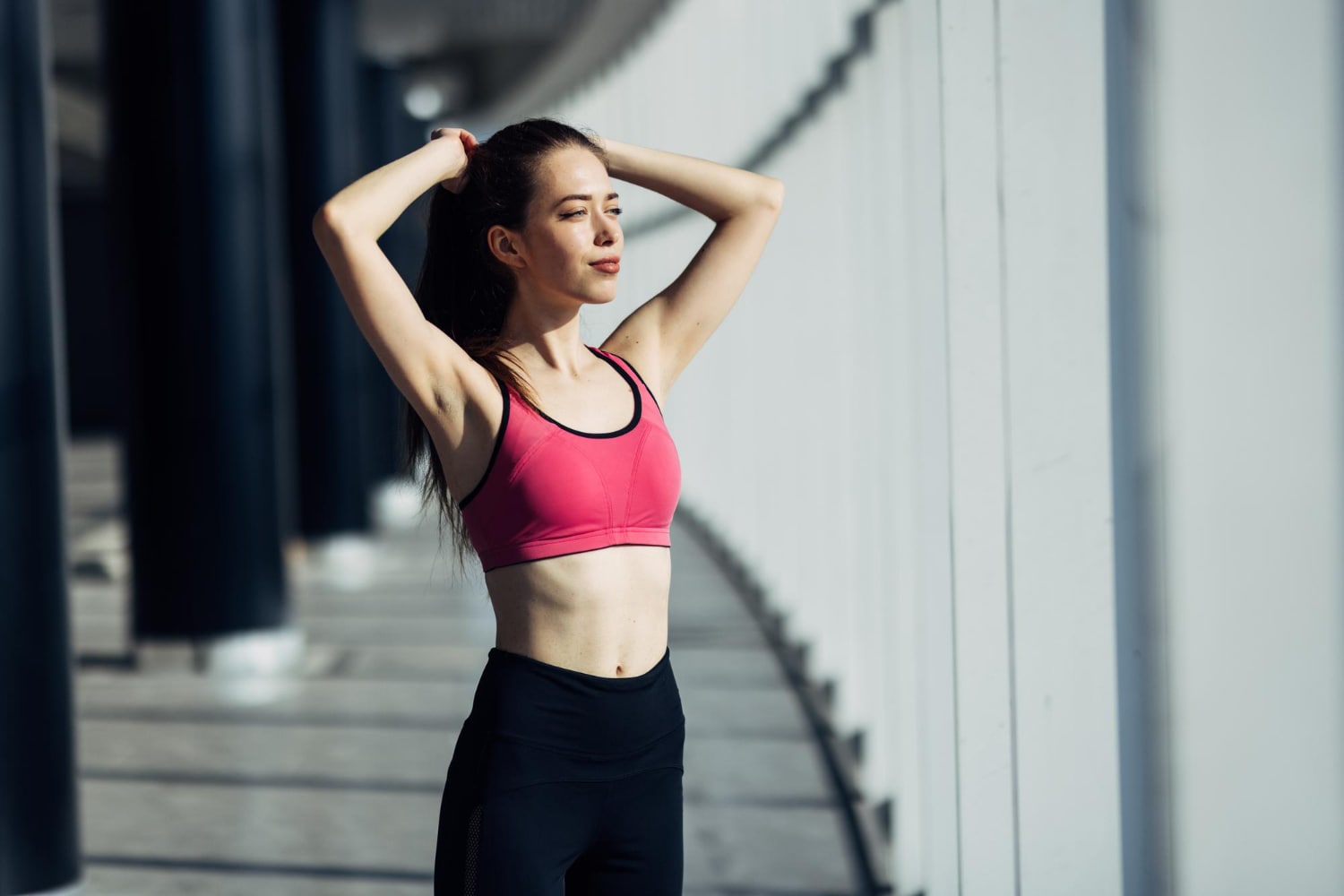 Choose a non-restrictive bra for yoga. (Picture credit: Freepik) Choose a non-restrictive bra for yoga. (Picture credit: Freepik)