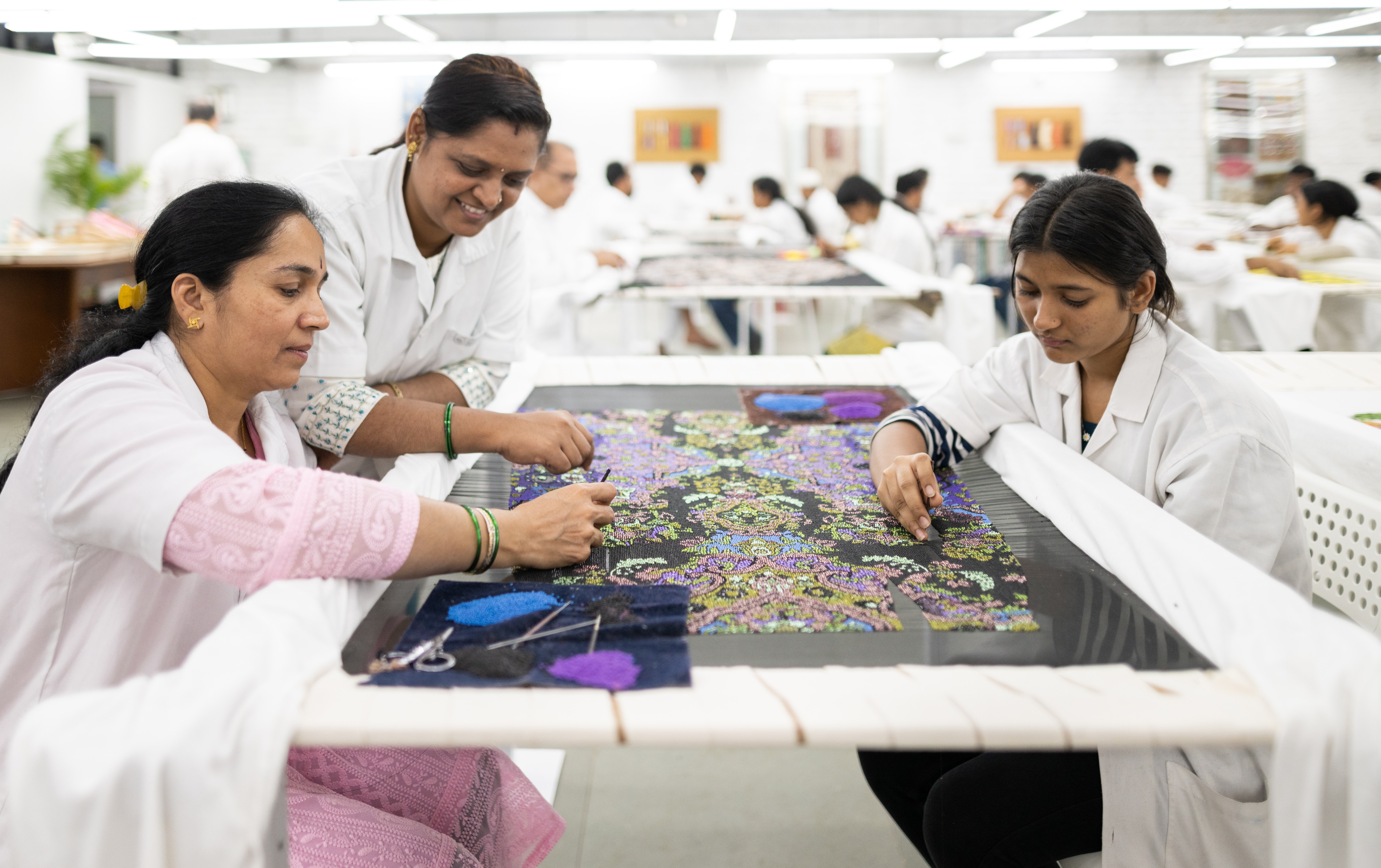 At the Chanakya atelier (Courtesy Chanakya Atelier)