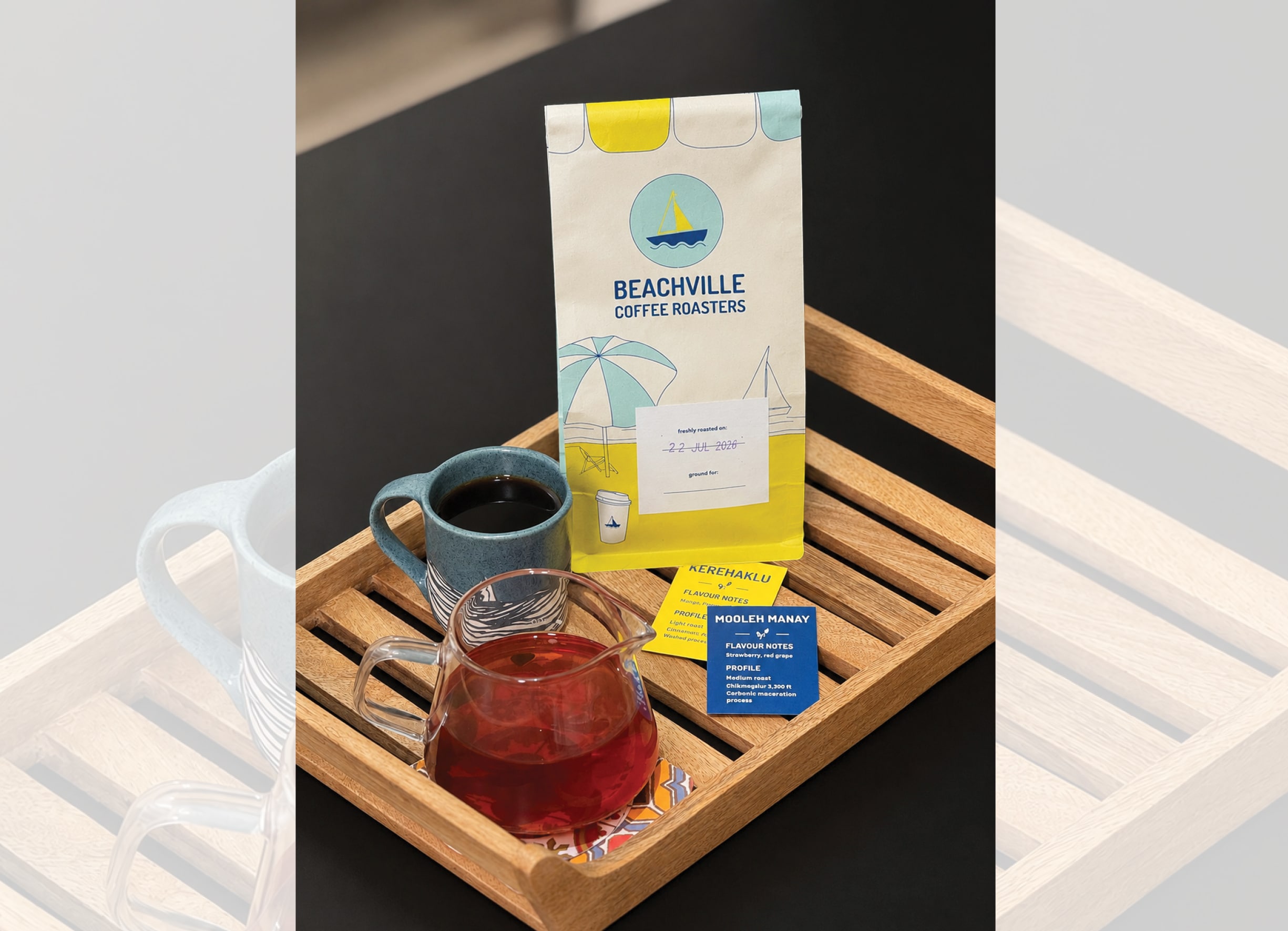 Beachville Coffee Roasters has been prepping patrons to accept new beans. Beachville Coffee Roasters has been prepping patrons to accept new beans.