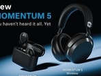 Sennheiser launches MOMENTUM 5 series in India with user-replaceable batteries.(Sennheiser)