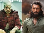 Shah Rukh Khan in Jawan and Ranveer Simgh in Dhurandhar. 