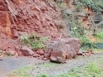 Rayagada was among the worst-affected districts, with heavy rain and strong winds uprooting trees and triggering landslides. (HT photo)