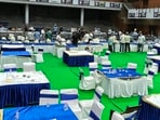 The three are among 51 candidates contesting the 15 seats in the registered graduates constituency. (HT File)