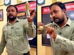 The short video was shared on Instagram by Chandan Kumar Pandit.(Instagram/@ckrajbiology)