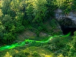 Mammoth Cave highlights groundwater interconnectivity through dye tracing.(AI-generated/ChatGPT)