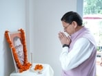Uttarakhand Chief Minister Pushkar Singh Dhami pays tribute to Pandit Deendayal Upadhyaya on his birth anniversary.