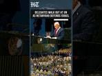 Delegates Walk Out At UN As Netanyahu Defends Israel In Fiery UN Speech