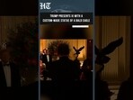 Trump Gifts Xi Jinping Custom Bald Eagle Statue During High-Profile US-China Summit
