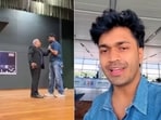 The event took place at Nirma University in Gujarat's Ahmedabad.