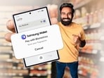 Samsung Wallet verifies your fingerprint on the device, eliminating manual UPI PIN entry for eligible payments.