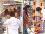 Tamil Nadu CM Vijay garlands MGR's statue on his way to kickstart campaign for the Madurantakam bypoll.