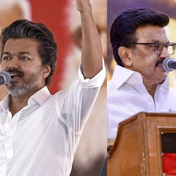 Tamil Nadu CM Vijay attacked DMK chief MK Stalin over the alleged POCSO case involving R Veeramani.