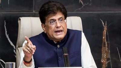 Commerce Minister Piyush Goyal said the India-US trade agreement was among nine deals he considered to have been reached by the Modi government (ANI Video Grab ) Commerce Minister Piyush Goyal said the India-US trade agreement was among nine deals he considered to have been reached by the Modi government (ANI Video Grab )