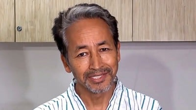 Climate activist Sonam Wangchuk (PTI) (HT_PRINT)