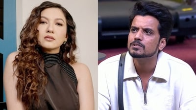 Gauahar Khan slams Aasif Khan's 'real men' remark in Bigg Boss 20. Gauahar Khan slams Aasif Khan's 'real men' remark in Bigg Boss 20.