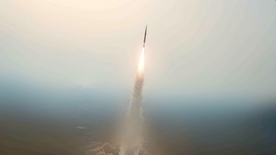 Chinese geospatial data has improved Iran’s ability to track ships through Hormuz, which allegedly gives drones and missiles a higher chance of successfully hitting targets, according to the report. (WANA via REUTERS)