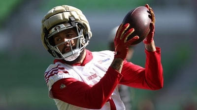 Mike Evans’ Week 3 injury update, hip issue, 49ers status and Cardinals matchup remain key ahead of Sunday’s NFL game.. (Photo by Martin KEEP / AFP) (AFP) Mike Evans’ Week 3 injury update, hip issue, 49ers status and Cardinals matchup remain key ahead of Sunday’s NFL game.. (Photo by Martin KEEP / AFP) (AFP)