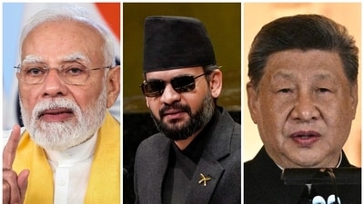 (L-R) - PM Narendra Modi, Nepal PM Balen Shah and Chinese President Xi Jinping. (L-R) - PM Narendra Modi, Nepal PM Balen Shah and Chinese President Xi Jinping.