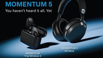 Sennheiser launches MOMENTUM 5 series in India with user-replaceable batteries. (Sennheiser)