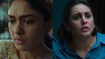 Pooja Meri Jaan trailer: Huma Qureshi investigates Mrunal Thakur’s disturbing story of rejection and obsession. Pooja Meri Jaan trailer: Huma Qureshi investigates Mrunal Thakur’s disturbing story of rejection and obsession.