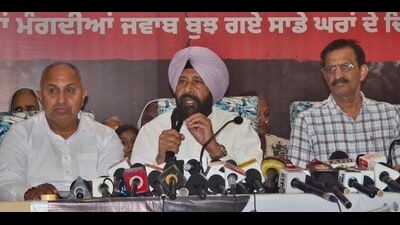 Punjab BJP chief appeals urges people to unite against drug abuse. (HT)