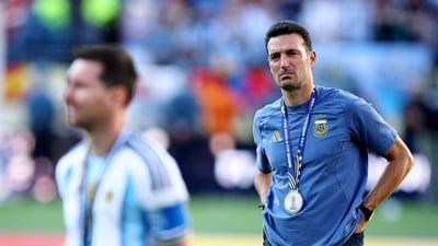 Argentina head coach Lionel Scaloni opens up on Lionel Messi’s emotional Argentina farewell. (REUTERS)