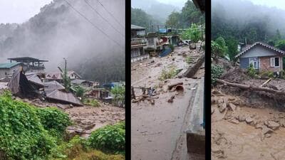Sikkim chief minister PS Tamang–Golay expressed concern and directed the state administration to stay alert. Sikkim chief minister PS Tamang–Golay expressed concern and directed the state administration to stay alert.